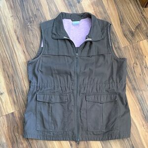 Columbia Brown Utility Vest